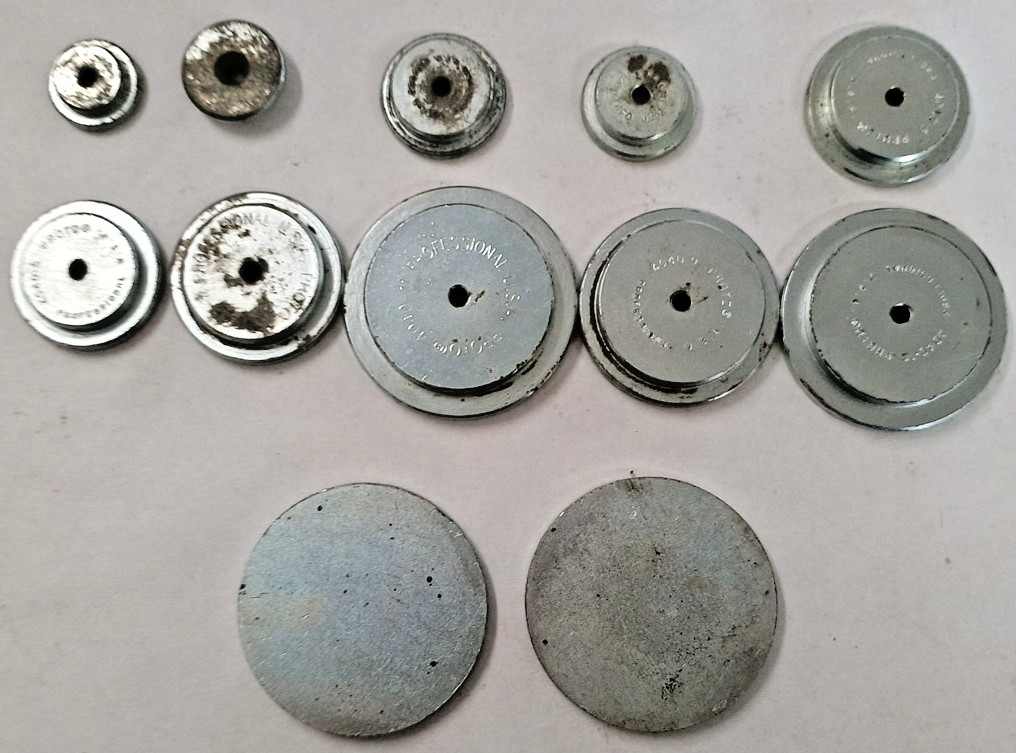 Proto Professional USA 4040 10 PC Puller Step Plates Adapter Set 1 Missing 2