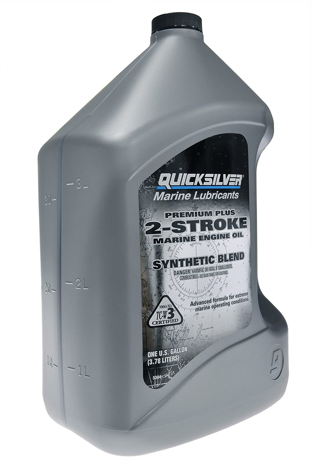 Quicksilver Premium 2-Stroke Engine Oil – Outboards, PWCs, Snowmobiles and Mo...