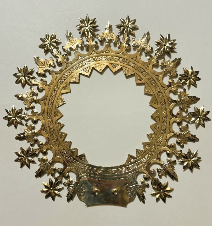 Large Halo Crown for Religious Statue (12" diam.) Mary, Jesus (H826) chalice co.