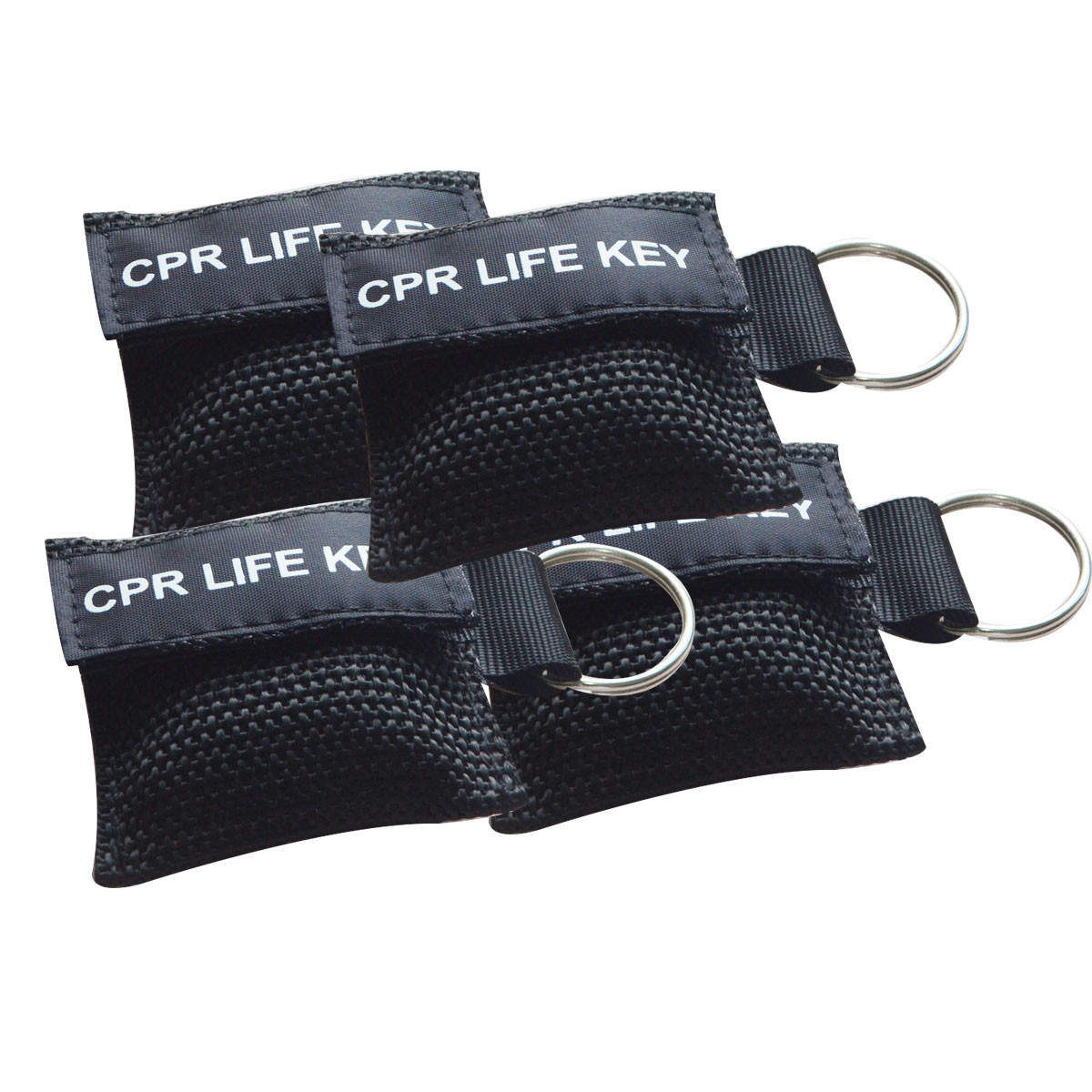100pcs CPR Breathing Emergency Rescue Face Mask Pocket outdoor First Aid