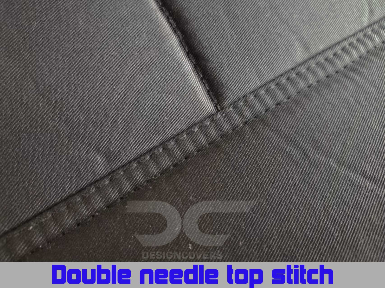 Car seat covers cotton solid charcoal fits 98-03 FORD RANGER 60/40 highback