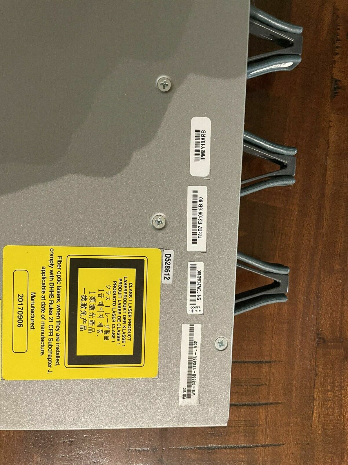 Cisco WS-C3850-12X48U-L Switch 48 Port Gigabit PoE+ 1100W Single Pwr Supply