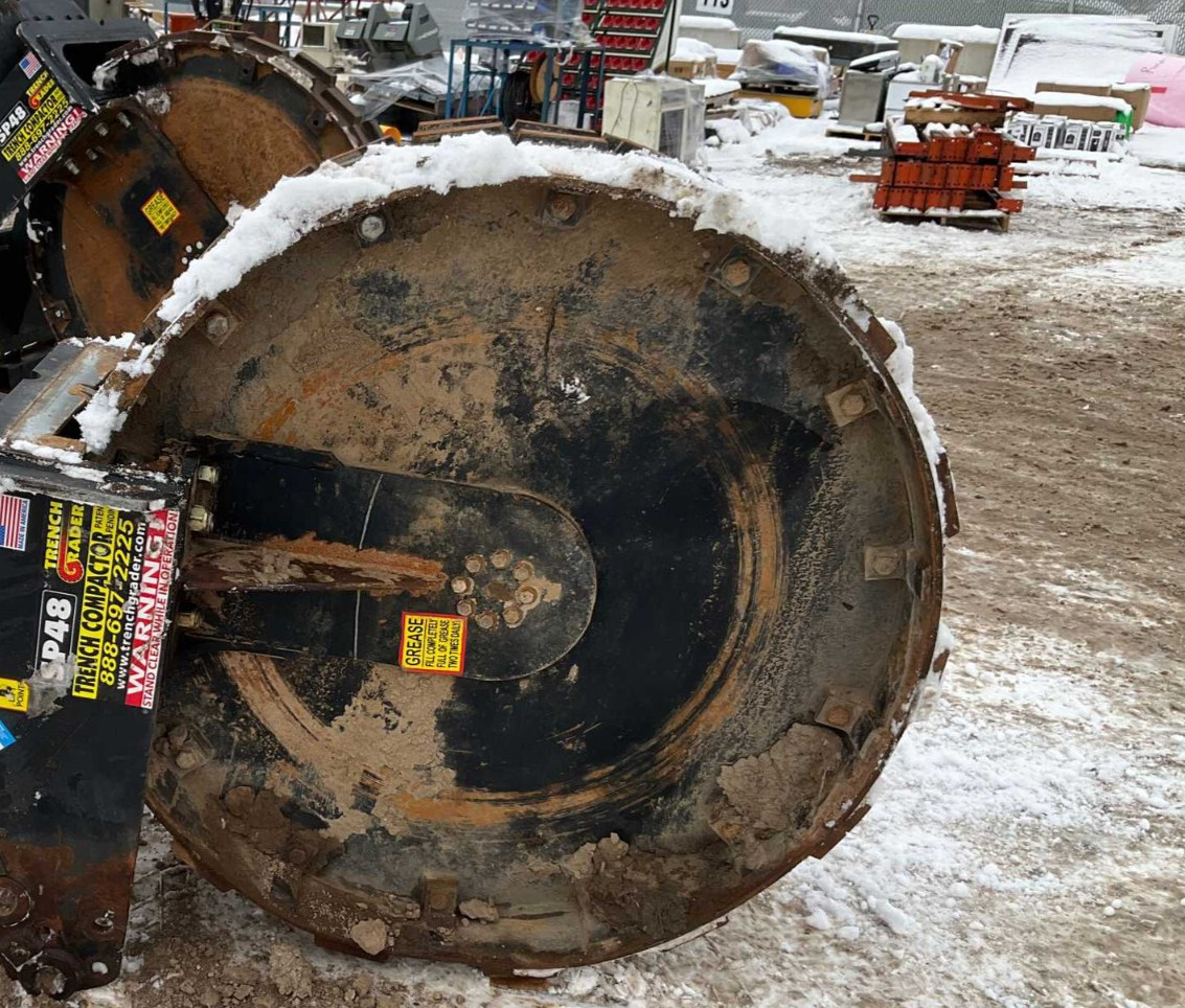 Trench Grader SP42 Vibratory Compactor Wheel SP48 - FREE FREIGHT