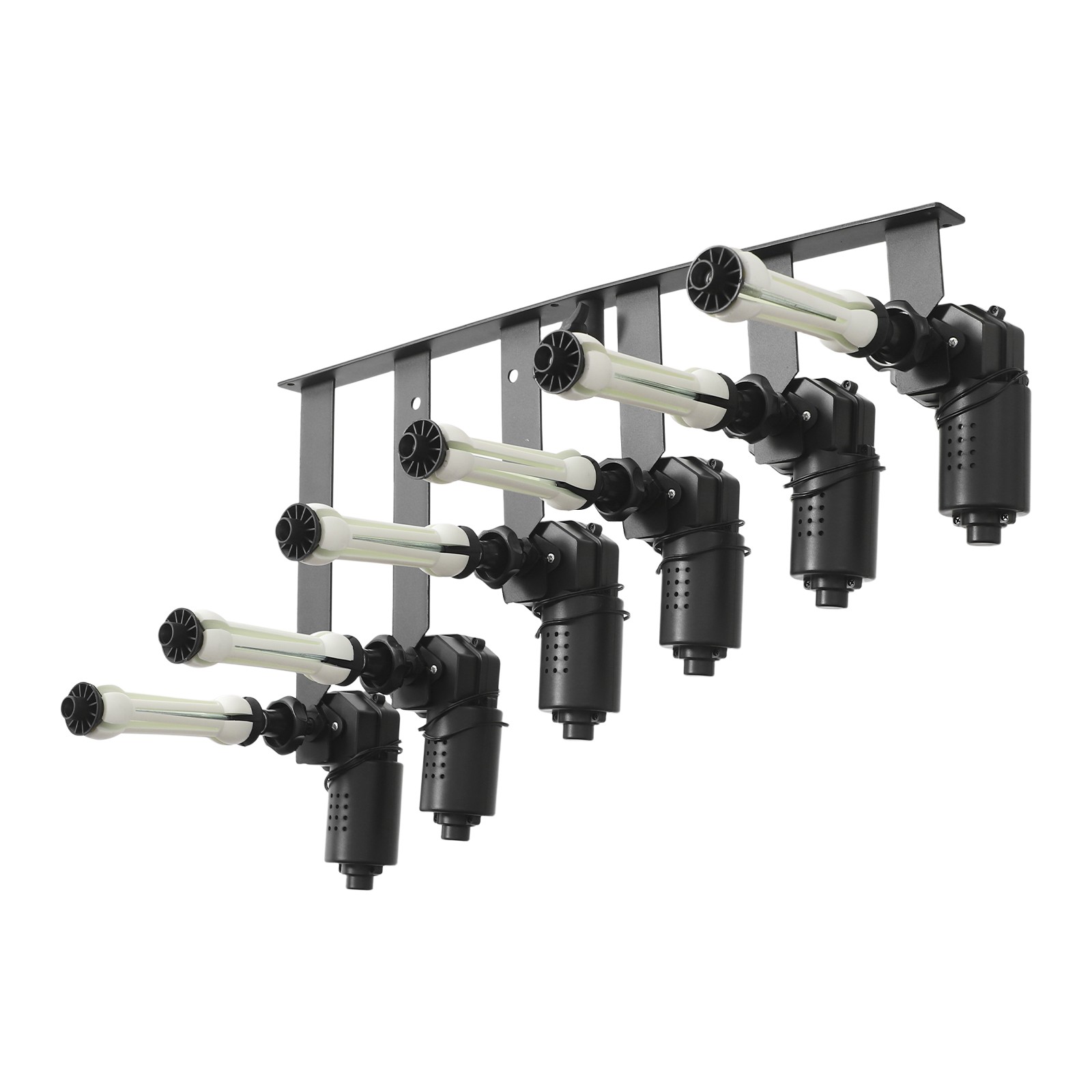 Motorized 6-Roller Backdrop Support System Wall Mount Photo Video w/ Remote