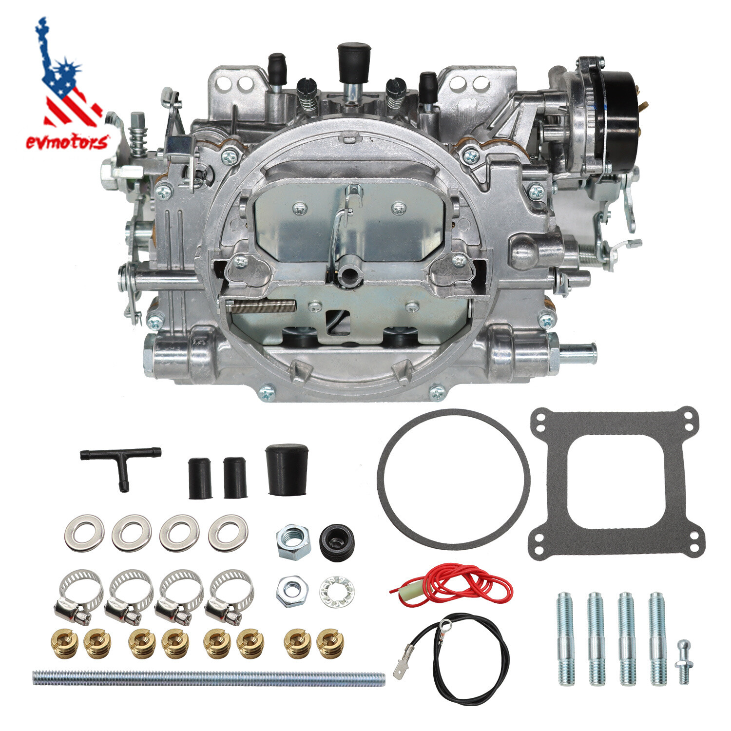 Performance Carburetor For Edelbrock 1906 AVS 2 4 Barrel Electric Choke 650 CFM