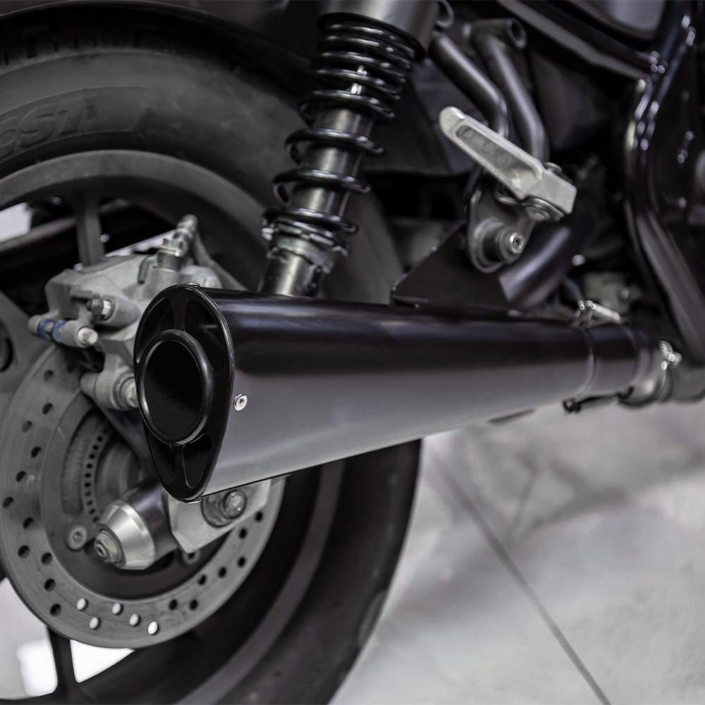 For Honda Rebel 300 500 CMX300 CMX500 Slip on Muffler Exhaust Pipe System US