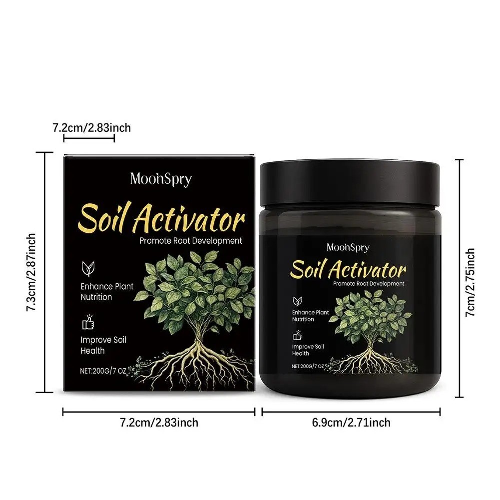 Soil Activator Promotes Root Growth Gentle Safe Plants Soil Amendments