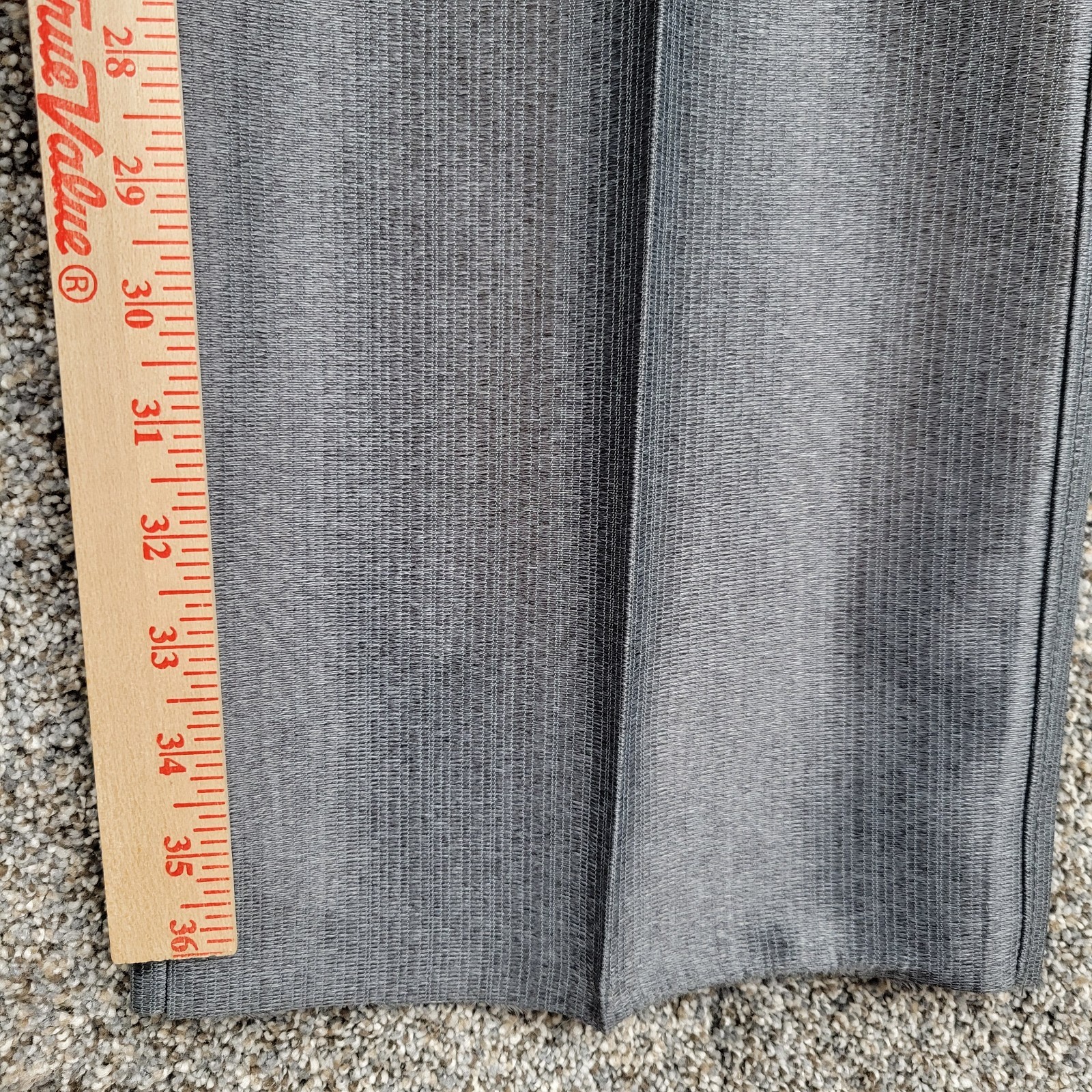 Vintage Pagano West Dress Pants Mens 37 Gray Westerner Swedish Wrap Unhemmed NWT