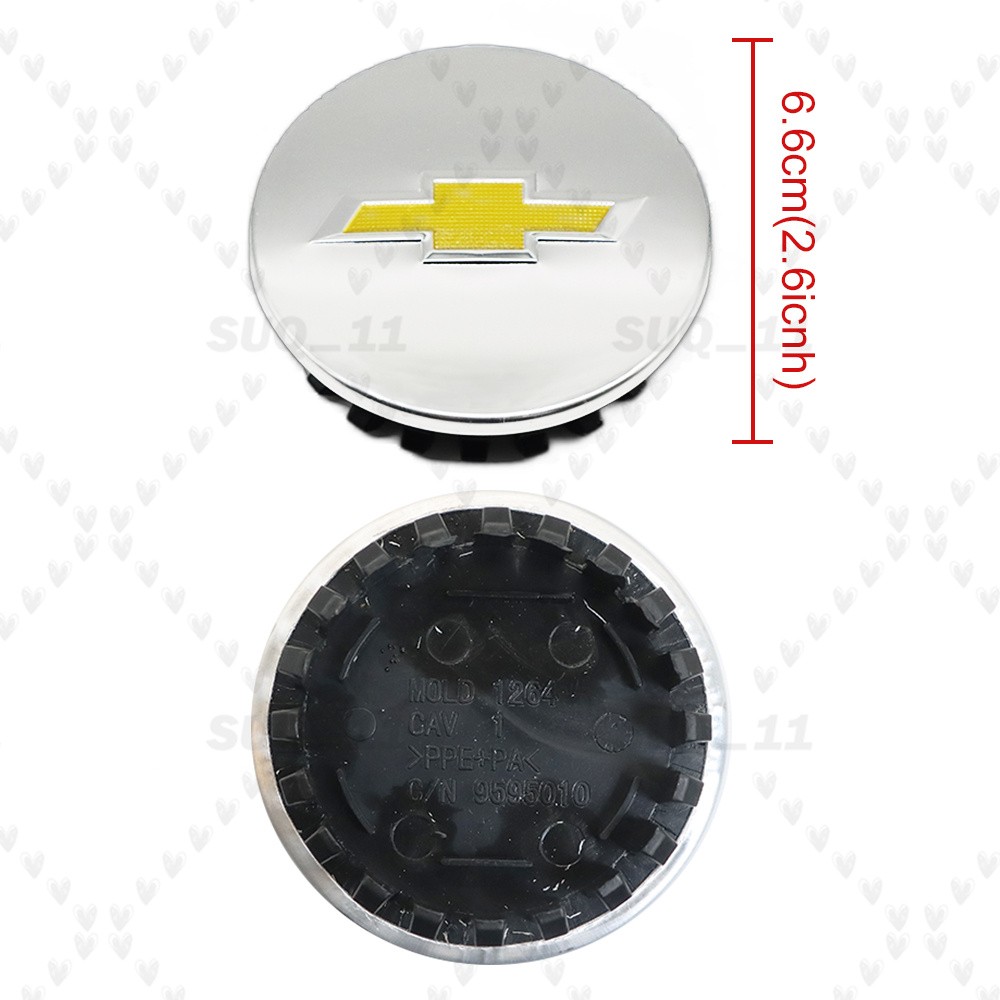 4PCS #9595010 WHEEL RIM CENTER HUB CAPS FOR TRAVERSE BLAZER COLORADO 66MM 2.5''