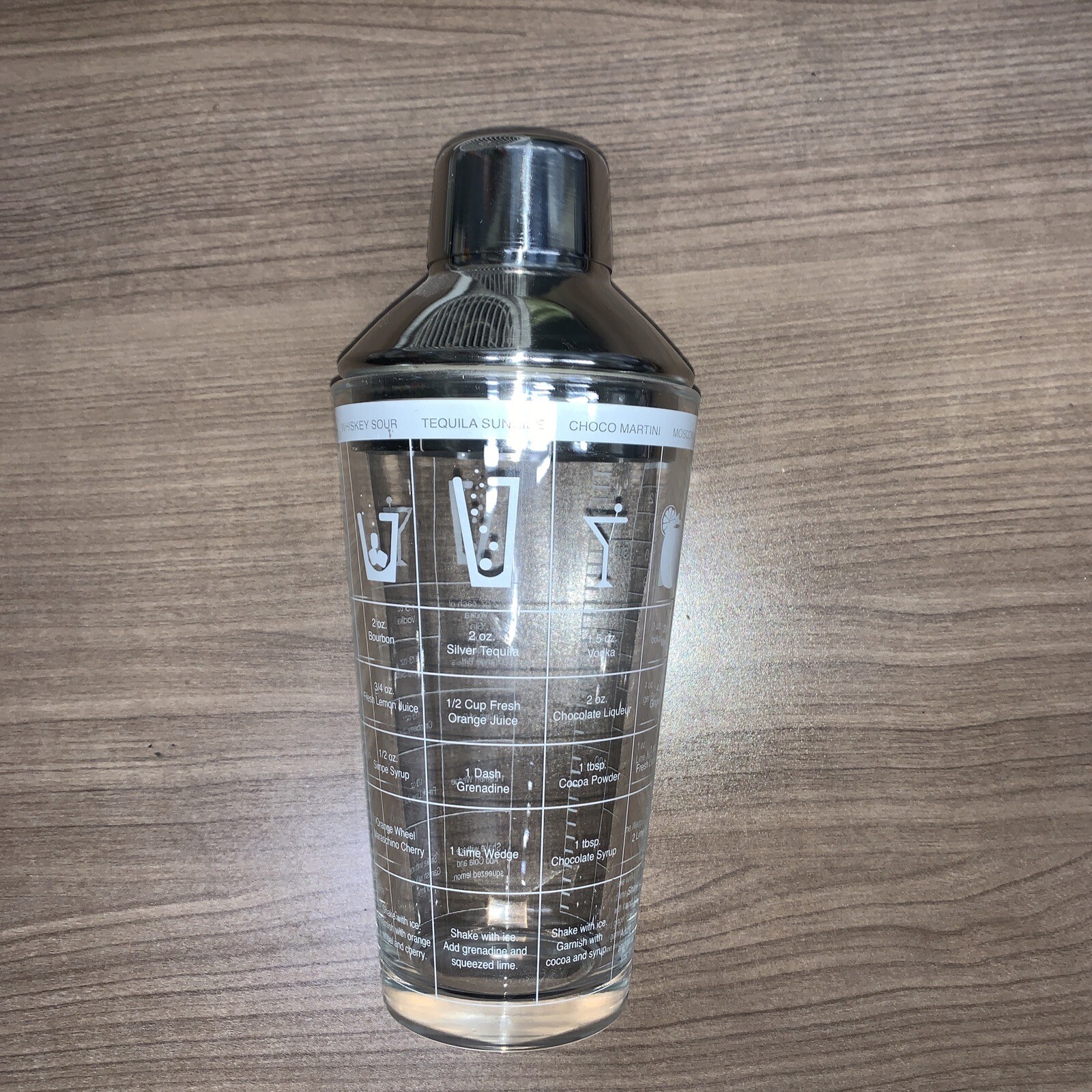 400ml Cocktail Shaker High Strength Durable Transparent Cocktail Shaker Making