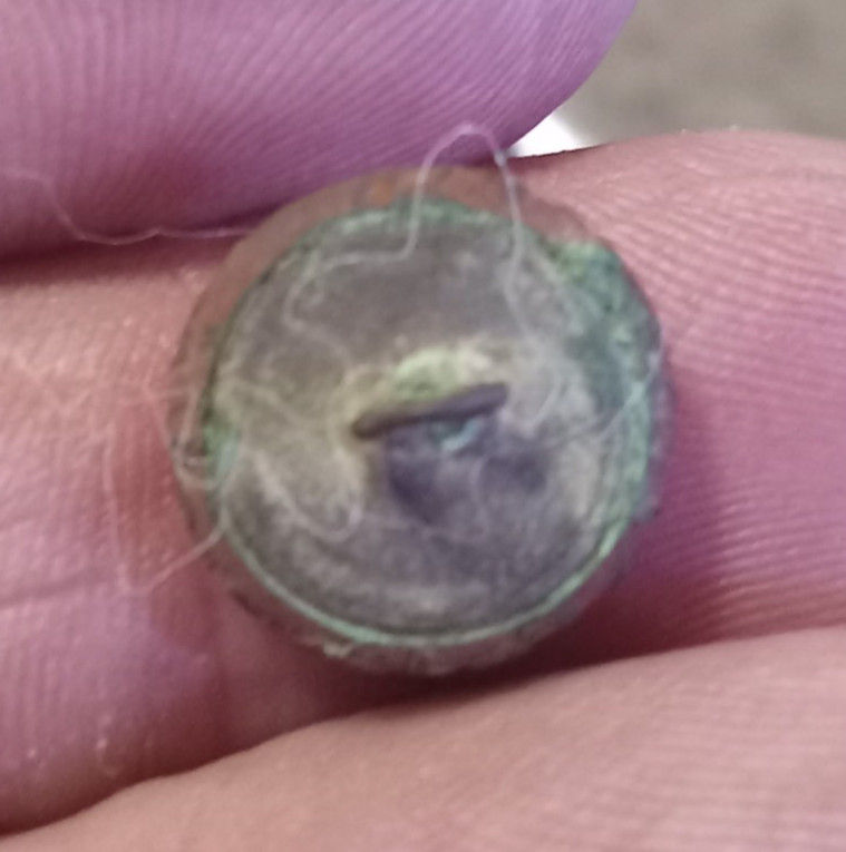 civil war dug naval cuff from Fredericksburg