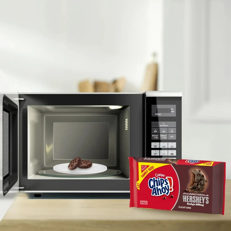 CHIPS AHOY! Chewy Chocolatey Hershey's Fudge Filled Soft Chocolate Chip 14.85 oz