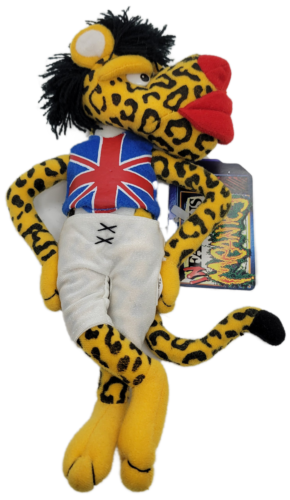 Idea Factory 1998 Infamous Meanies Mick Jaguar Bean Bag Plush