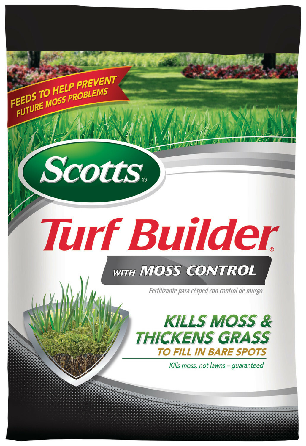 Scotts Turf Builder with Moss Control 50 lbs. Covers 10,000 sq. ft.