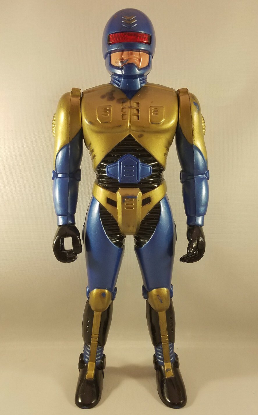 Vintage Soma Toys Sonic-Man Robo Cop Clone 1990 Bootleg Knock-Off KO Works Great