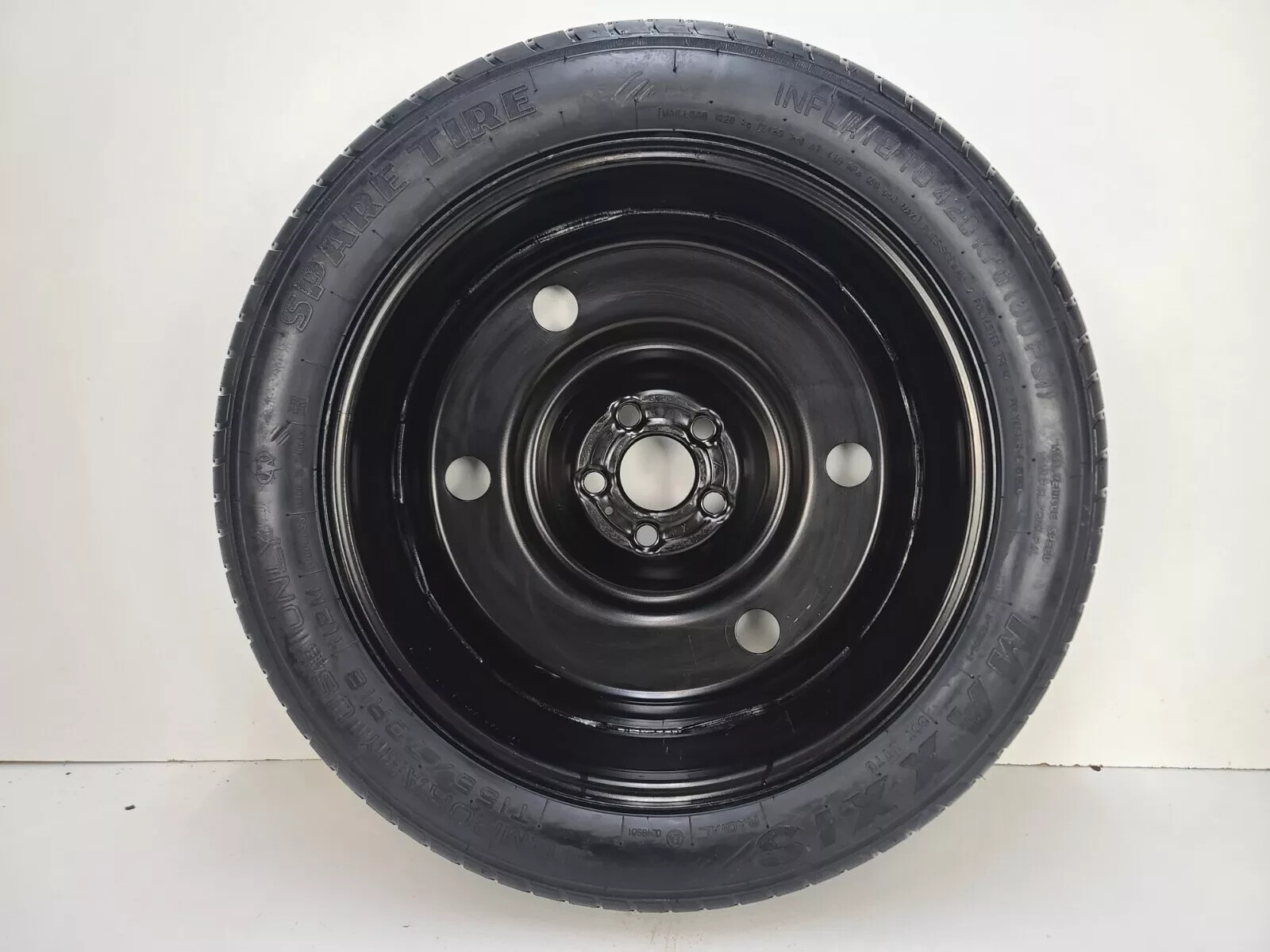Compact Spare Tire Donut W/Jack Kit 18'' Fits 2019-2023 Lincoln Nautilus