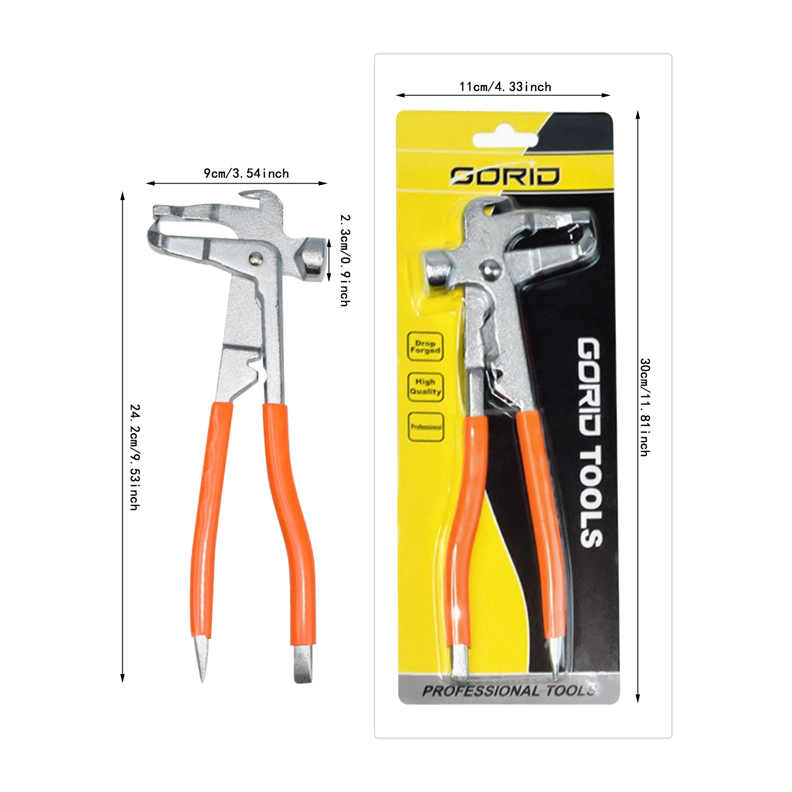 Car Wheel Weight Pliers Hammer Vehicle Balance Balancer Tool Metal Tire Repair