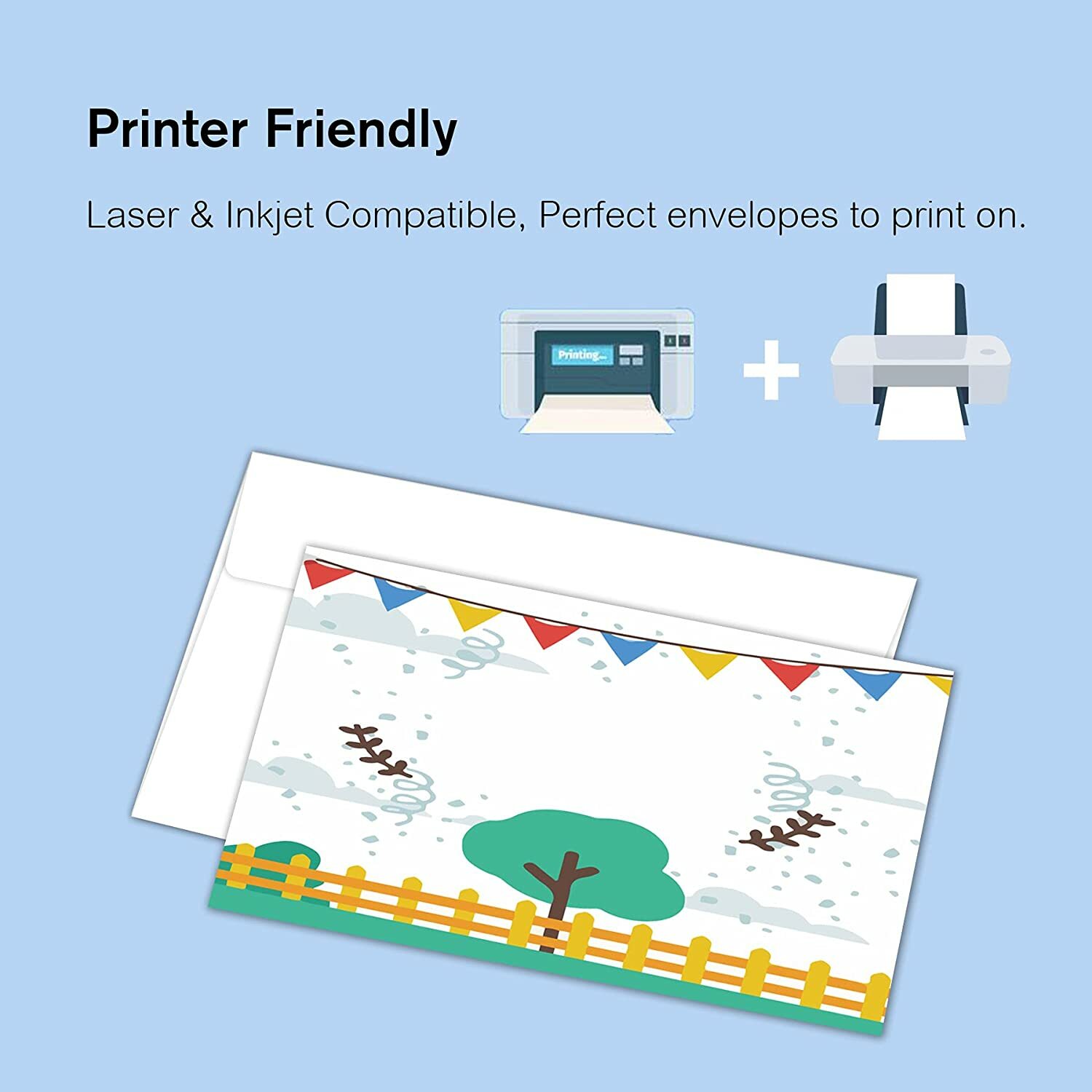 150 Bright White Envelopes Self Seal 4 3/8X5 3/4 Invitation Greeting Card A2