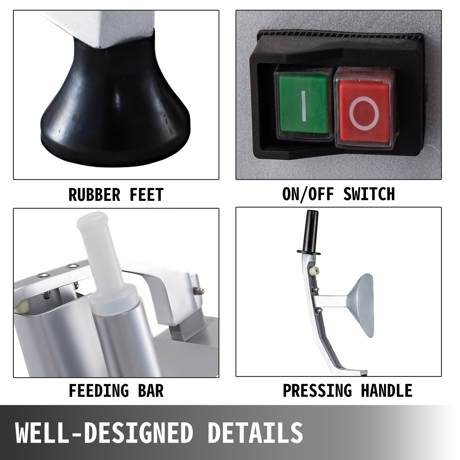 Vegetable Cutter Commercial Food Processor 6 Disks Fruit Vegetable Processor