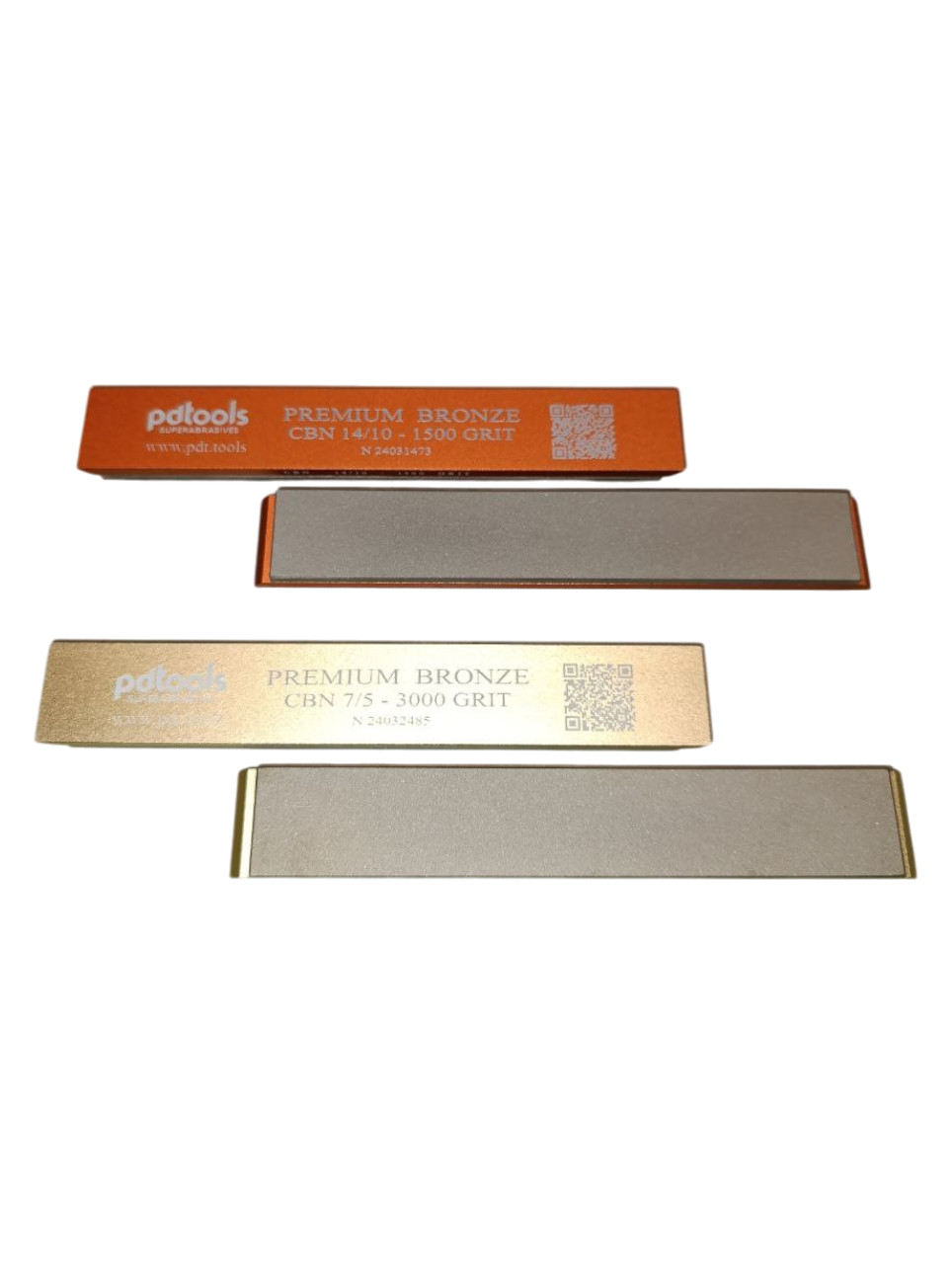 PDT CBN Sharpening Stone 1x6" Premium Bronze Metal Bond for Knife Sharpener