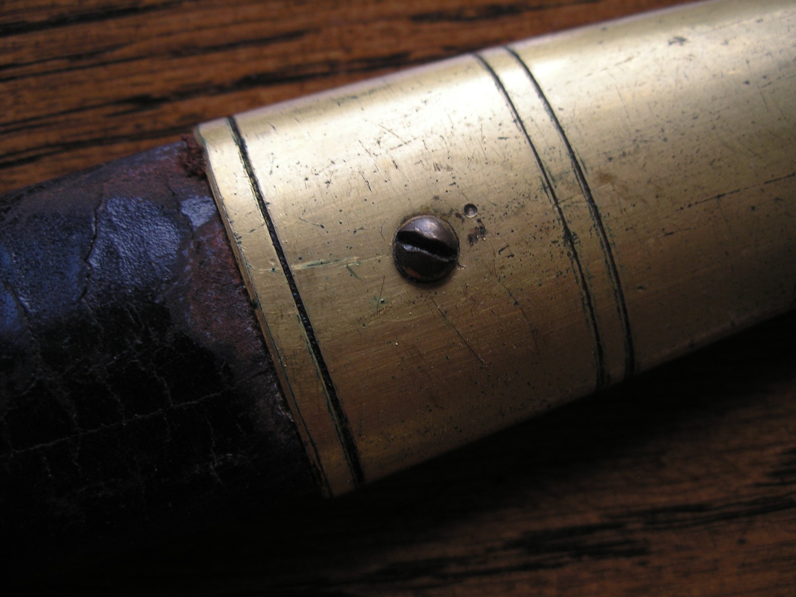 Civil war sword scabbard mount screws set of 4 1850 1860 staff foot