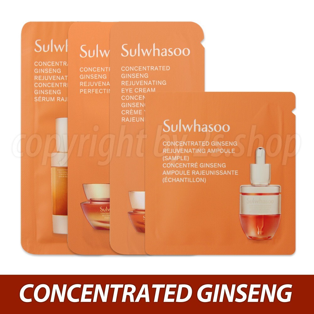 Sulwhasoo Concentrated Ginseng Serum / Eye Cream / Cream / Ampoule