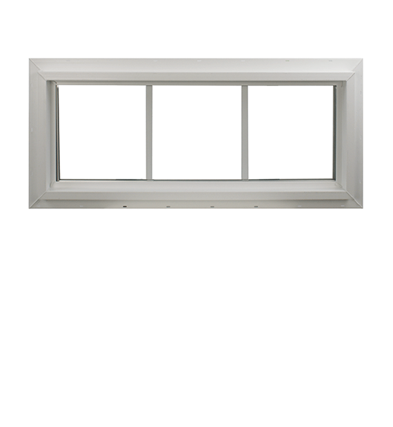 Transom Window 30" x 12" Double Pane Home Argon Gas Low-E Florida Approved