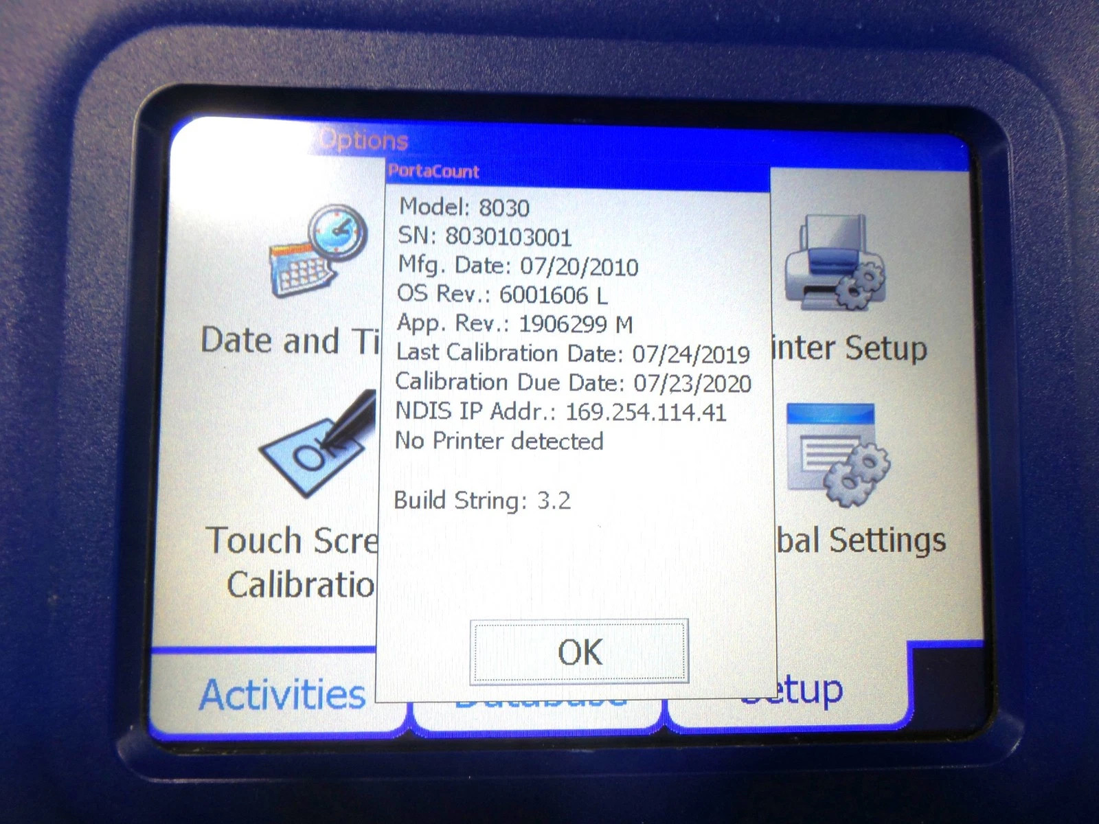 TSI 8030 PortaCount Pro Respirator Fit Tester - Unit Only - Tested