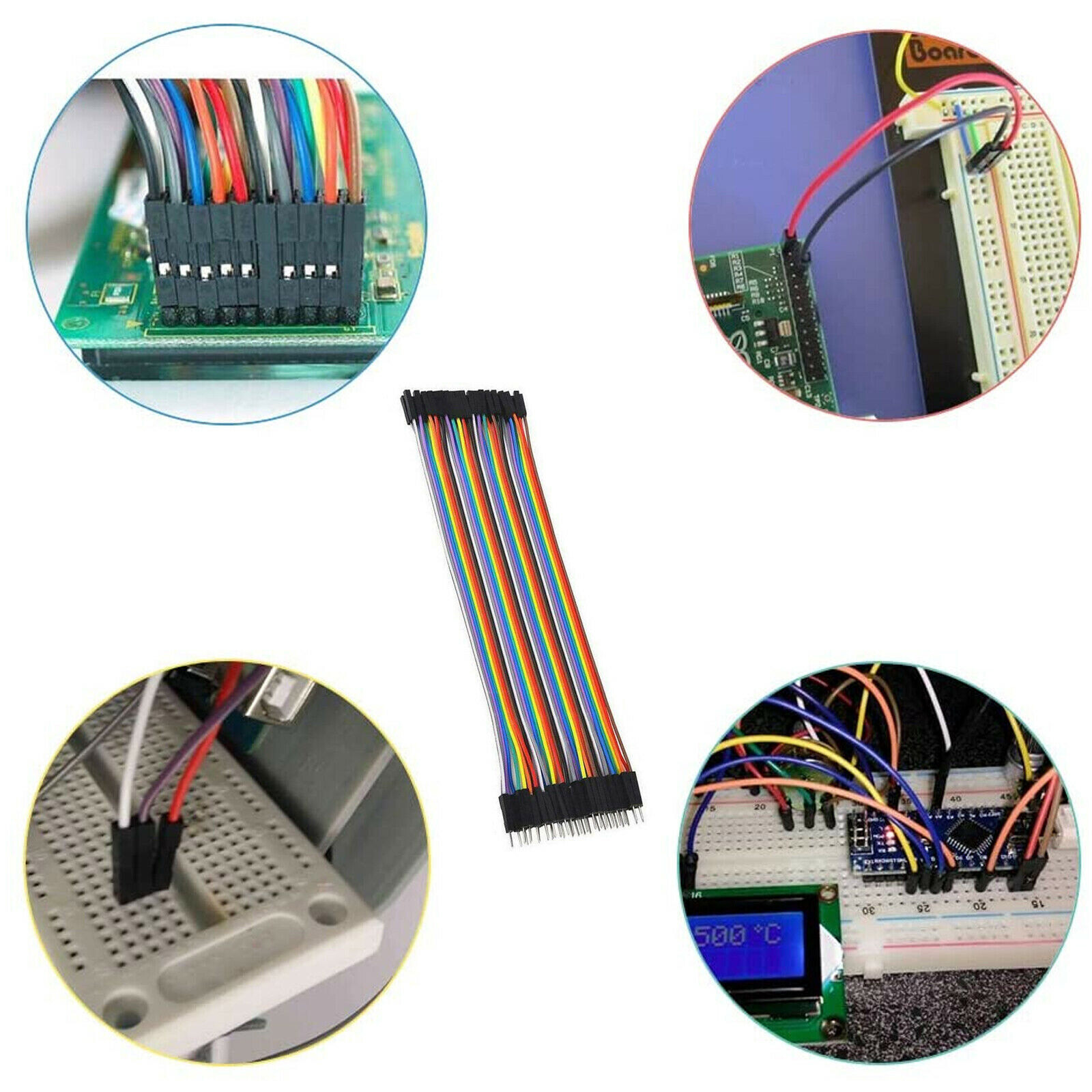 Dupont Cable Jumper Wire 10 20 30 cm F-M F-F M-M USA