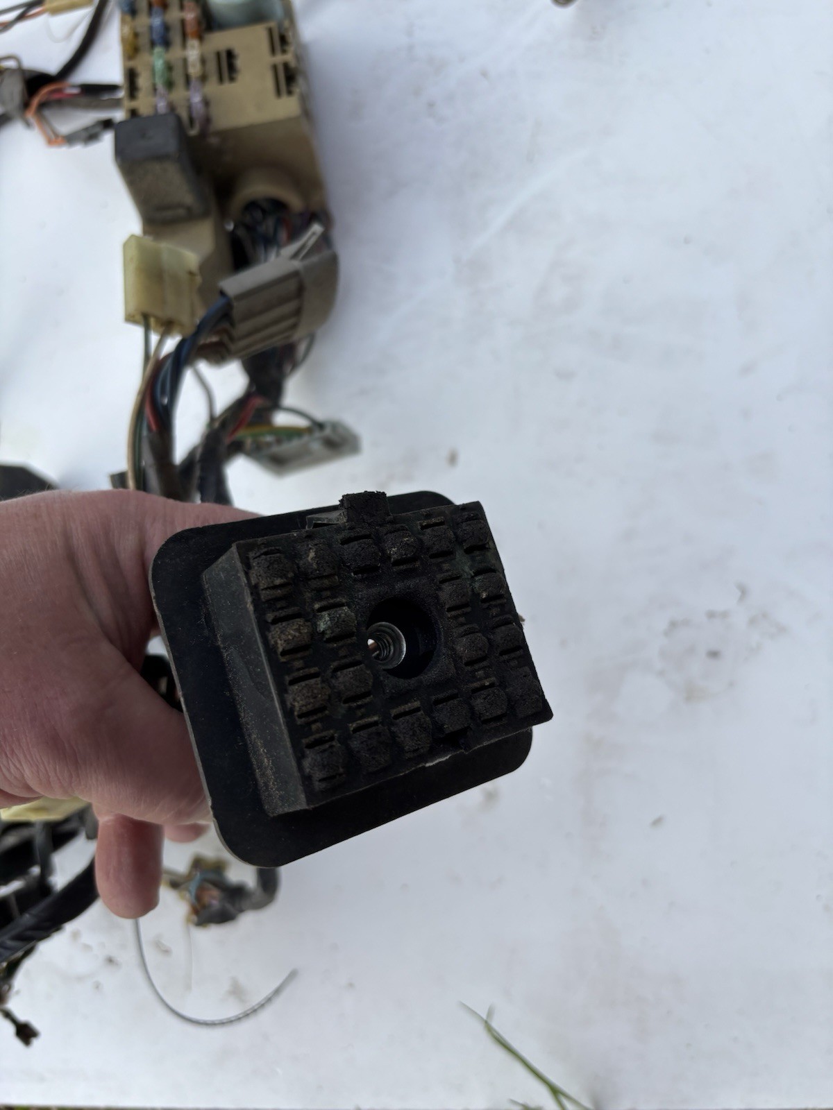 1972-1989 Dodge Ram D150 Under dash Wiring Slant 6/ Manual/ Heat Only