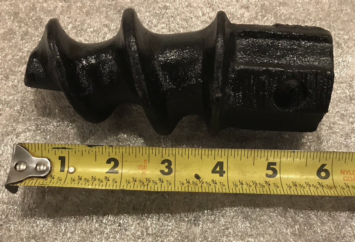 Bolt-In Screw Point Tip Bit for Tractor Post Hole Digger Auger