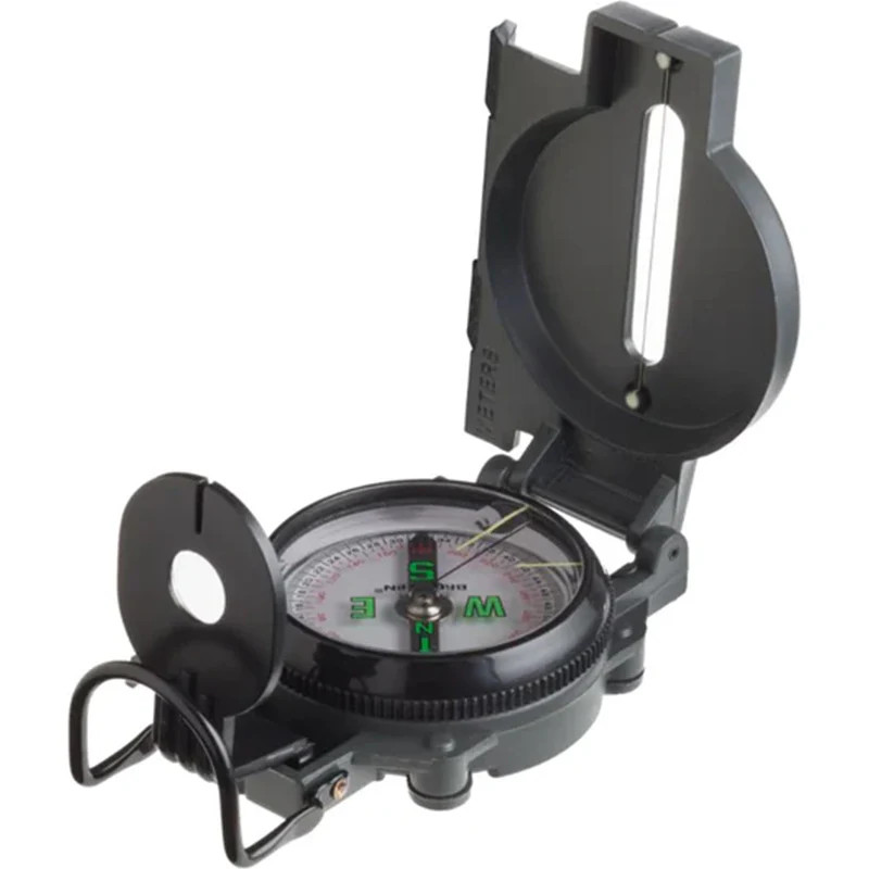 Brunton Lensatic Military Style Sighting Compass Hiking And Camping Navigation