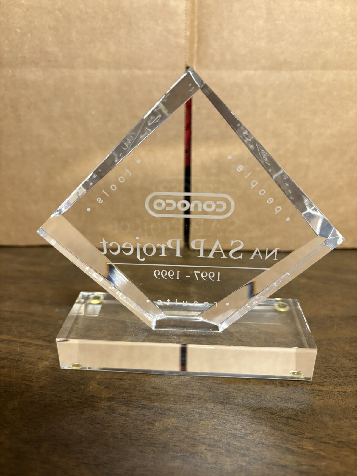 Vintage Conoco Employment Award 1999