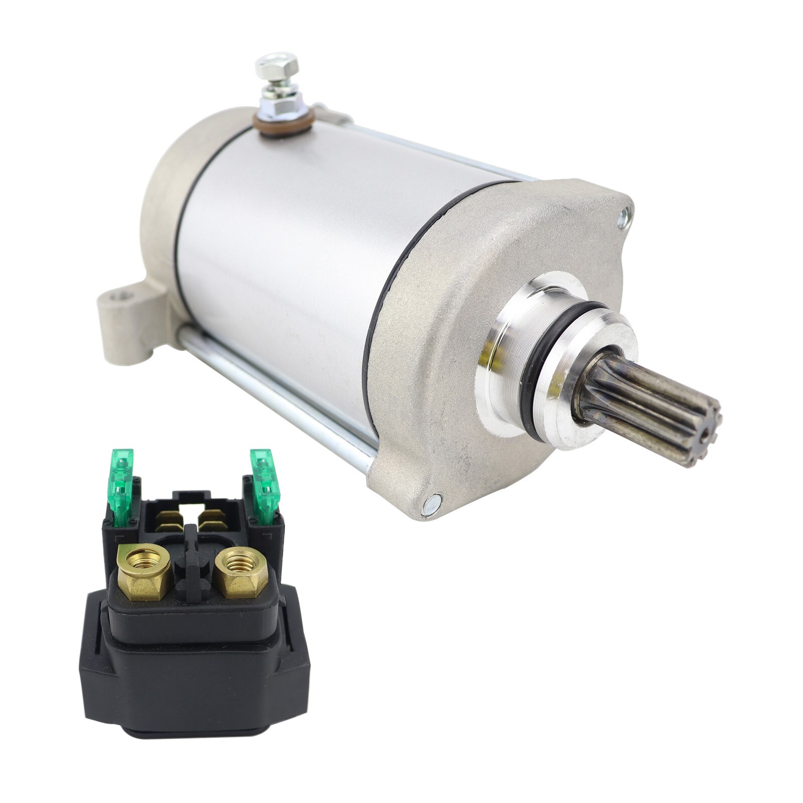 Starter & Relay for Yamaha Grizzly 660 450 400 2002-2006 5KM-81890-00-00 18759