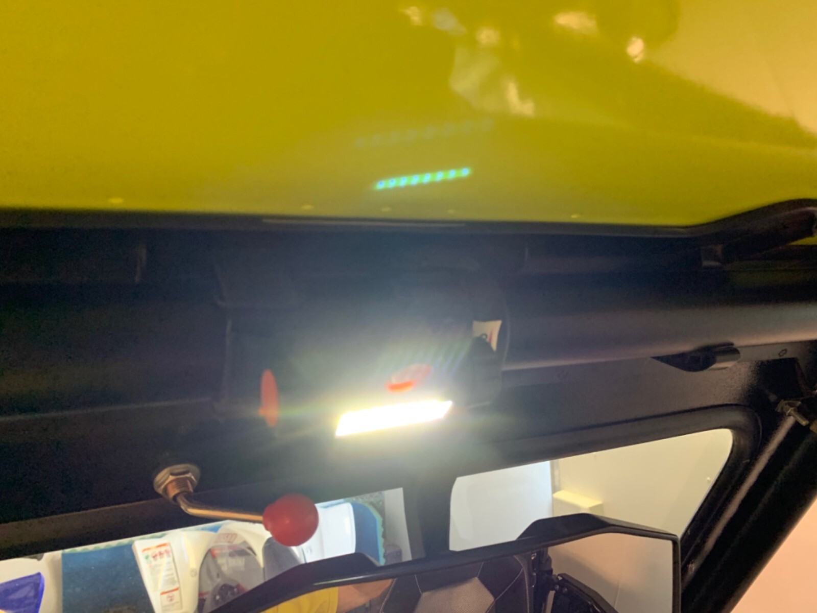 Upgraded Bracket LED Dome Light Roll Bar Mount for UTV ATV Polaris RZR Golf Cart