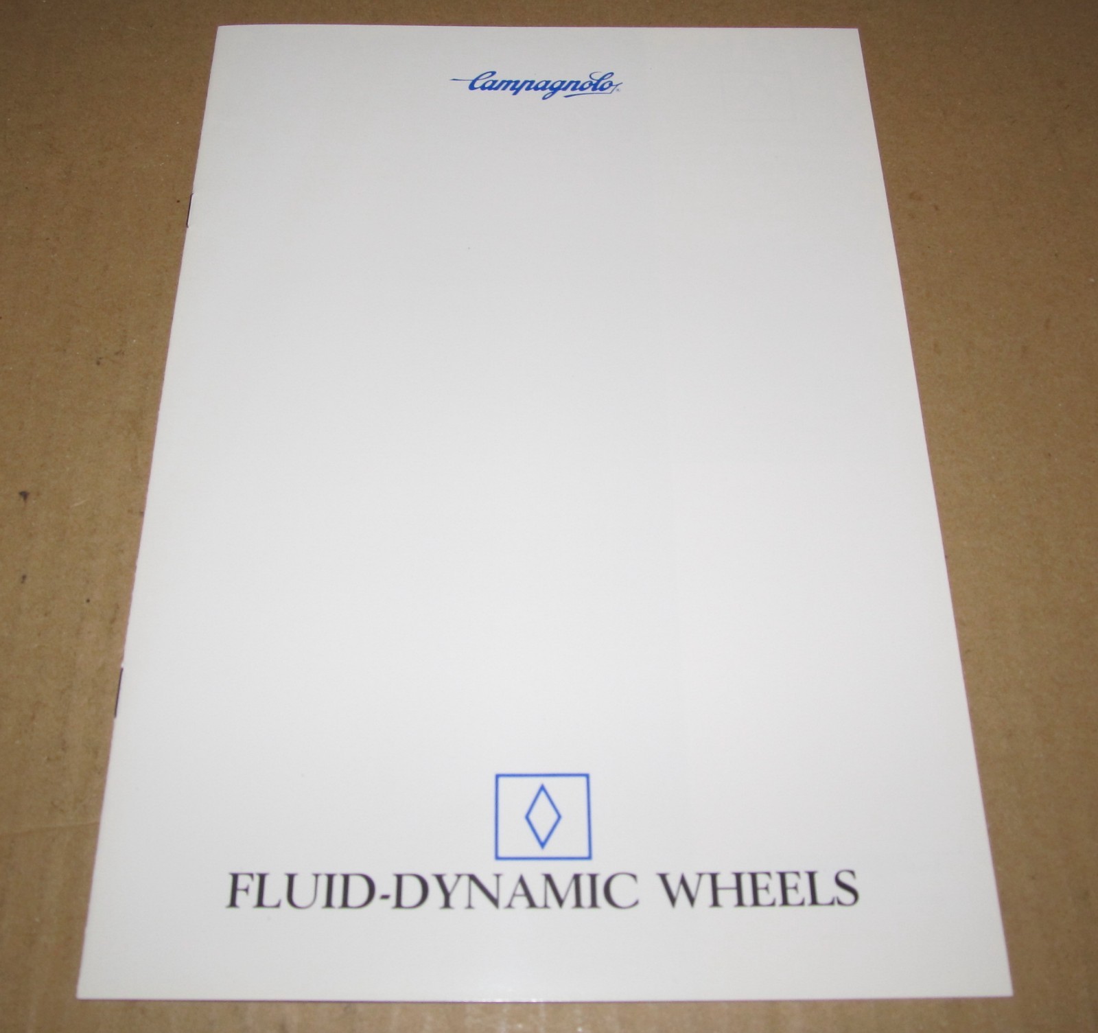 Campagnolo Fluid-Dynamic Disk Wheels Brochure 1980's