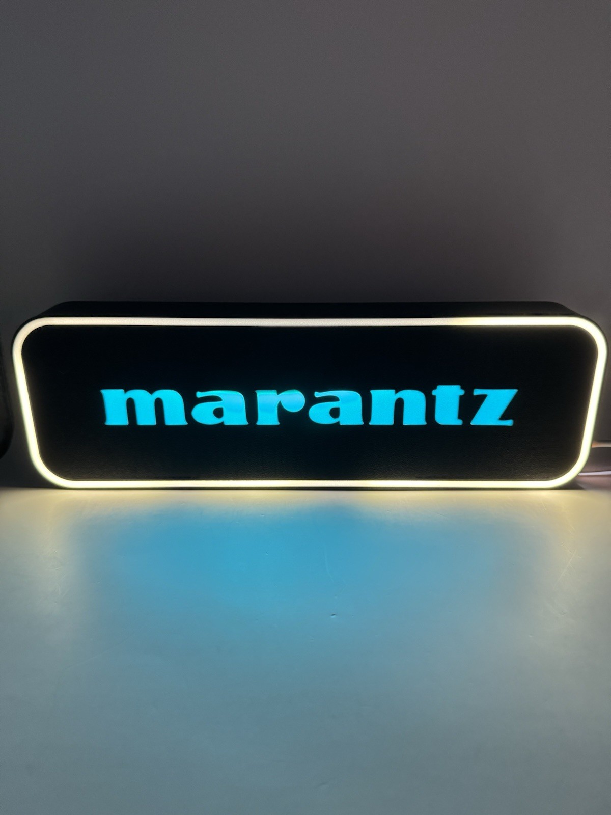 Marantz Light Up LED Sign - Vintage Audio Stereo Equipment - USB Powered