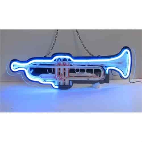 Neonetics 5TRMPT Trumpet Neon Sign 24 Width x 9 Height x 3 Depth
