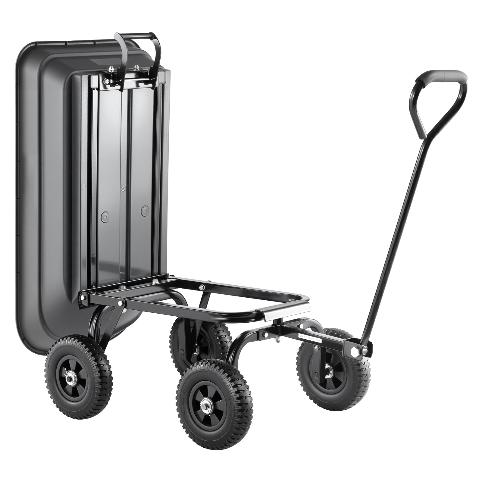 Uimoso 400lbs Garden Dump Cart with 90° Quick-Dump Design