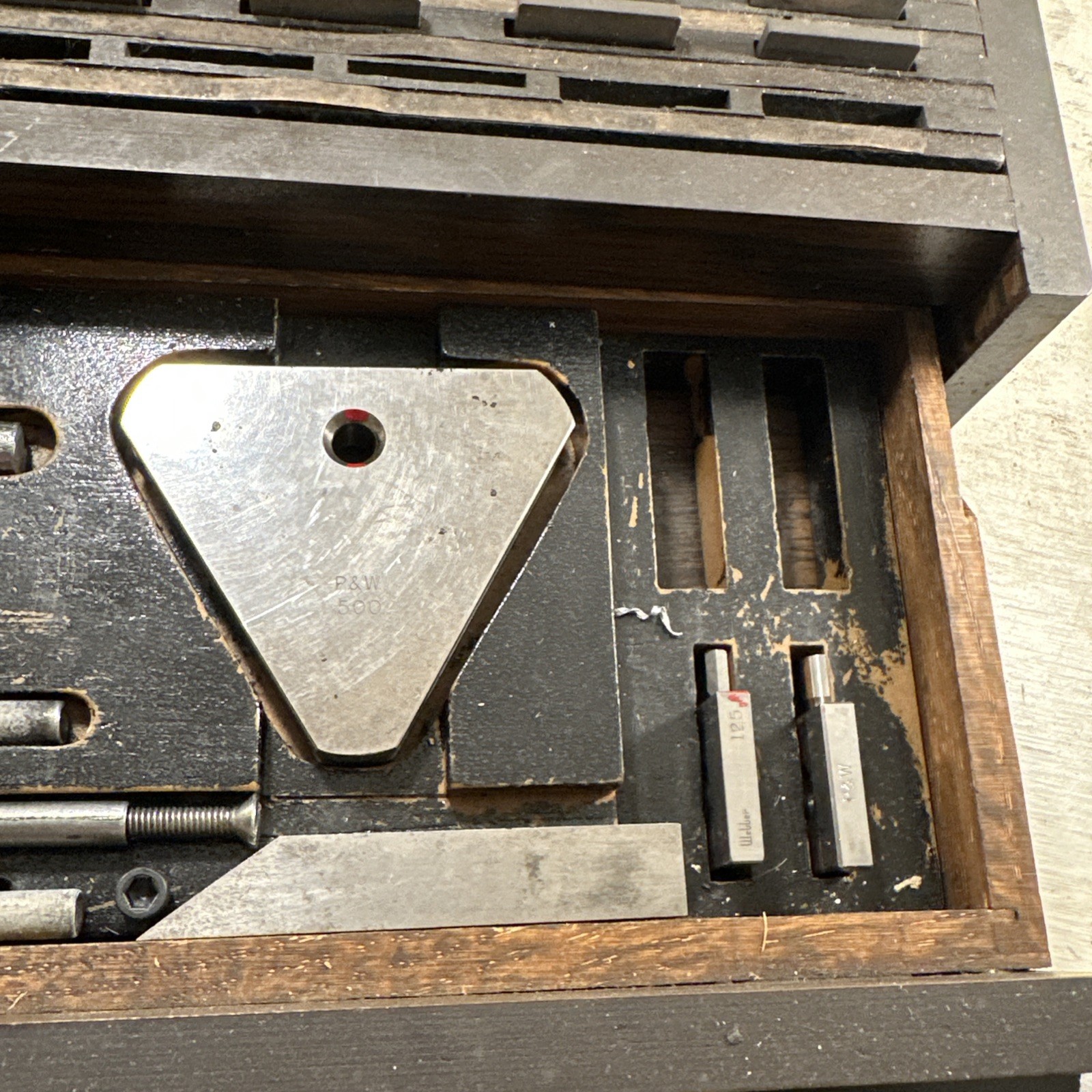 Vintage Starrett Webber 613A Model SS81A1X GR 3 Gage Block Set 95 Plus Pieces