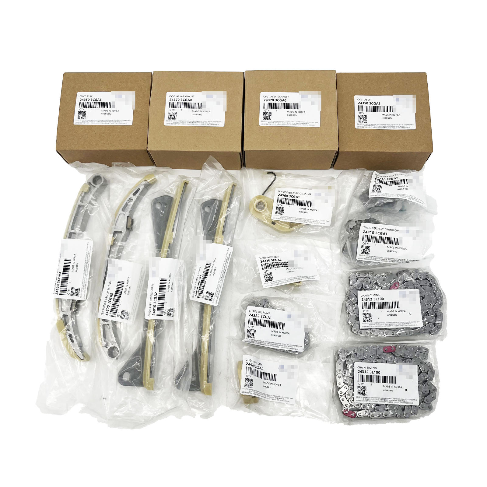 USA OEM Timing Chain Kit For Hyundai Genesis Azera Santa Fe Kia Sorento