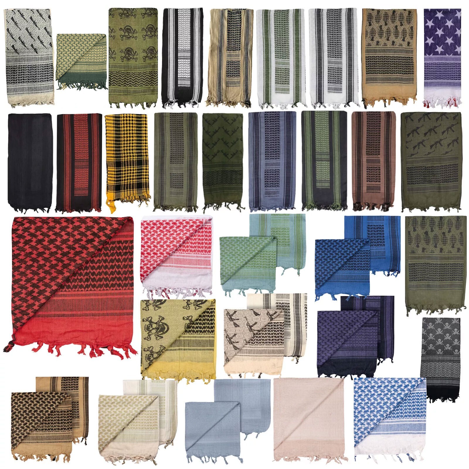 Mafoose Unisex Military Shemagh Head Neck Tactical Desert Scarf Wrap