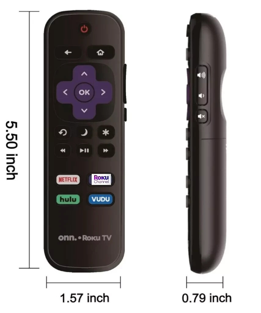 Original Onn Roku TV Remote Control For All Onn TV Roku TV Smart 4K Ultra HDTV !