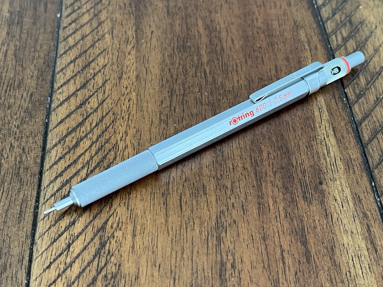 Rotring 600 Mechanical Pencil Silver