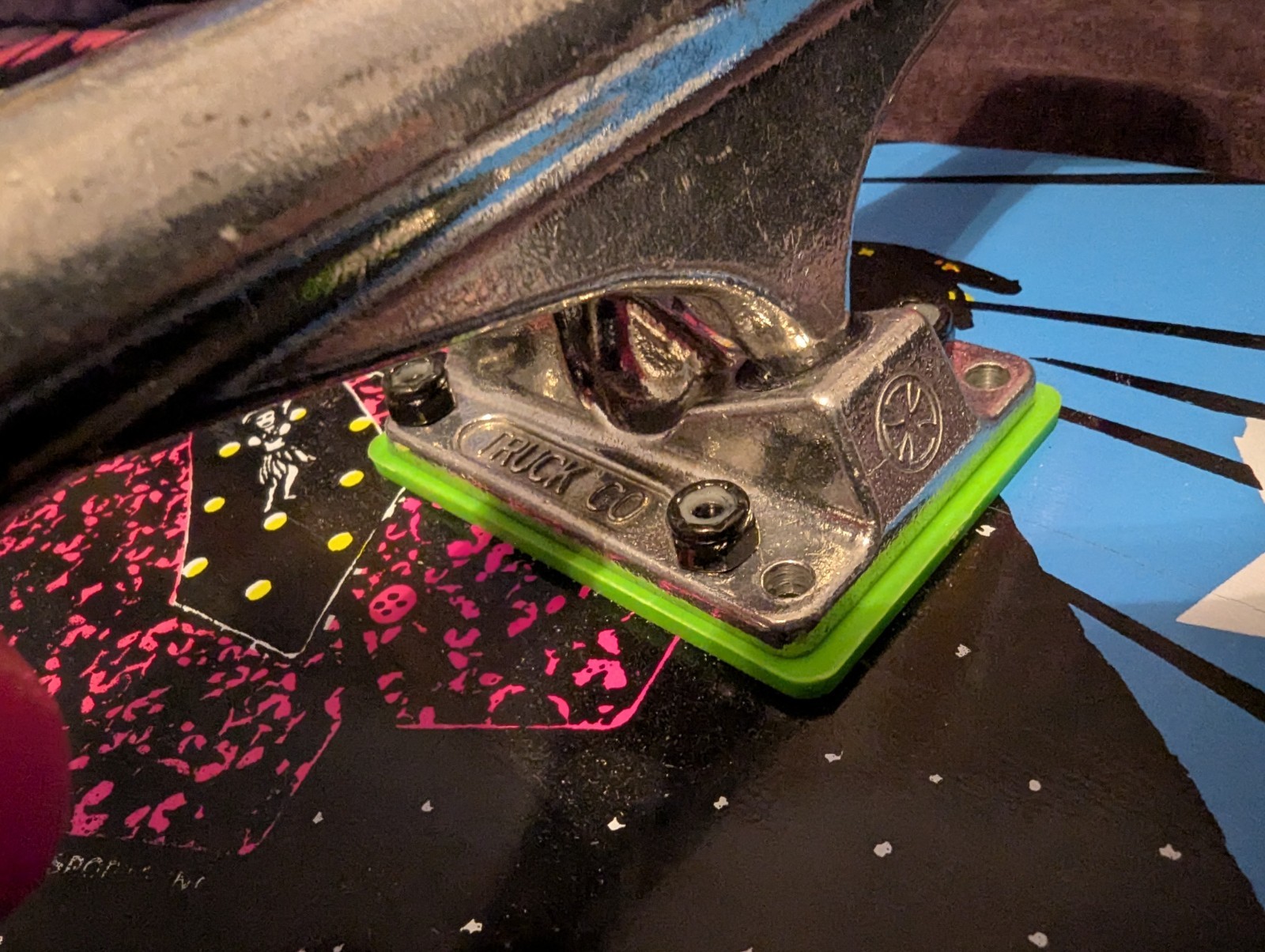 Vision Skateboard Psycho Stick OG Reissue Independent Slime Balls