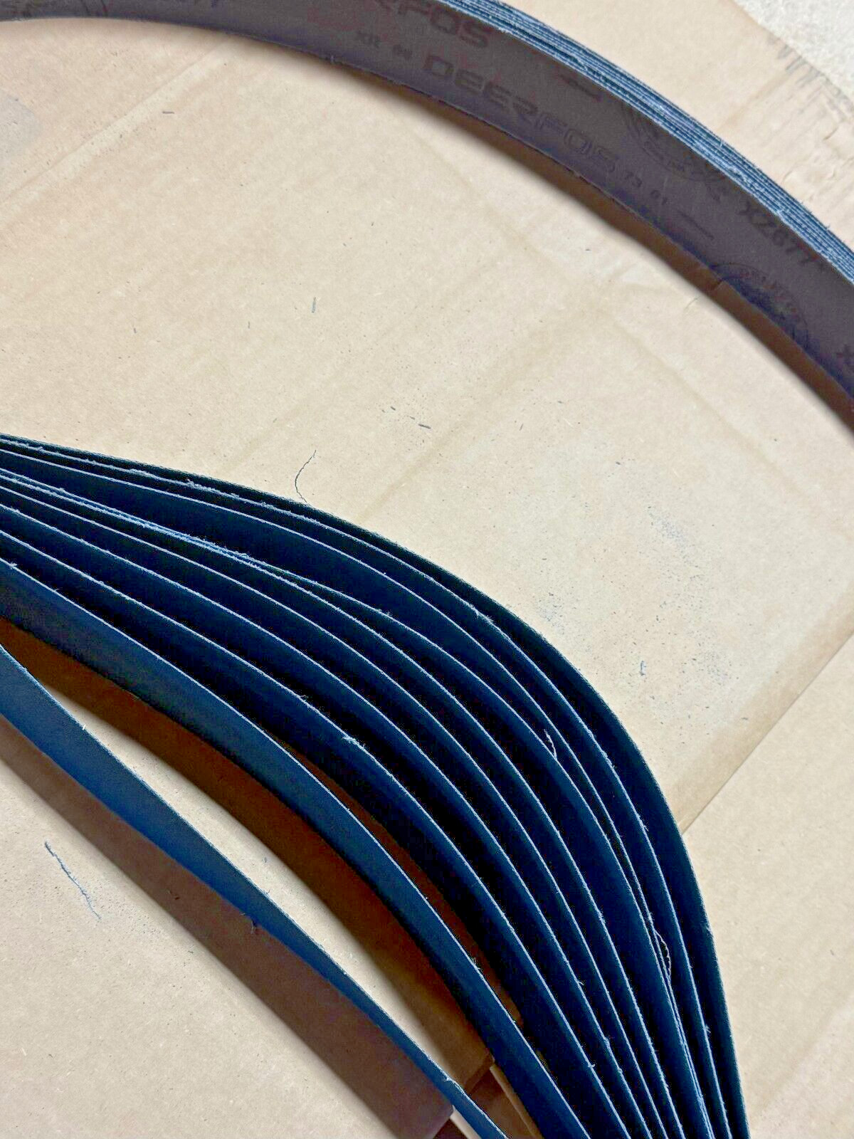 PREMIUM  ZIRCONIA,  X-WEIGHT  SANDING  BELTS  2" X 72",  10 - PACK,  80-GRIT