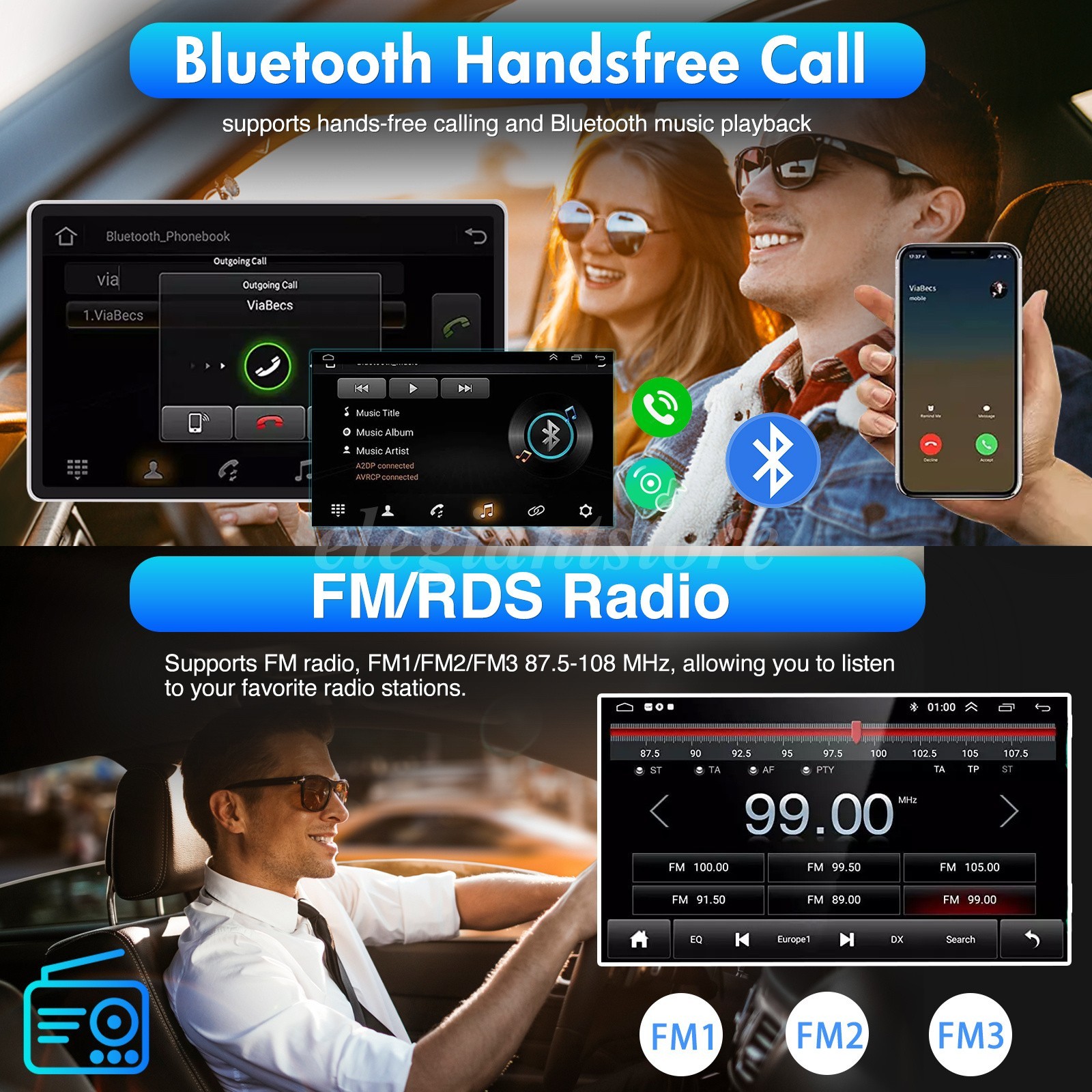 Apple Carplay For 2012-2015 Honda Civic Car Stereo Radio Android GPS Navi