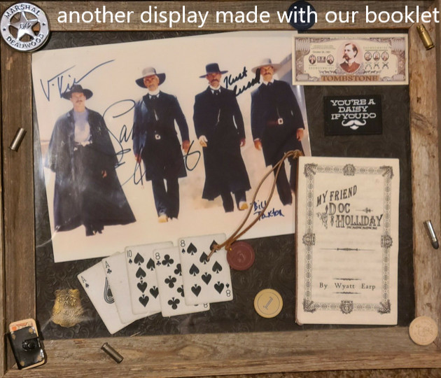 Wyatt Earp My Friend Doc Holliday Holiday Tombstone booklet book Val Kilmer