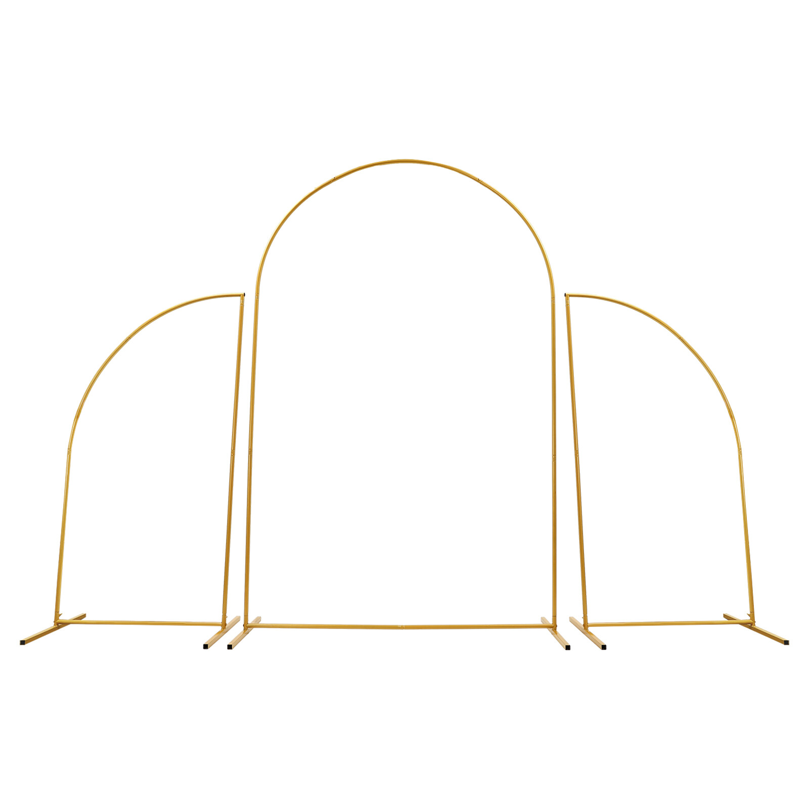 Metal Wedding Stand Backdrop Rack DIY Party Arch Flower Holder with Fabric Cover