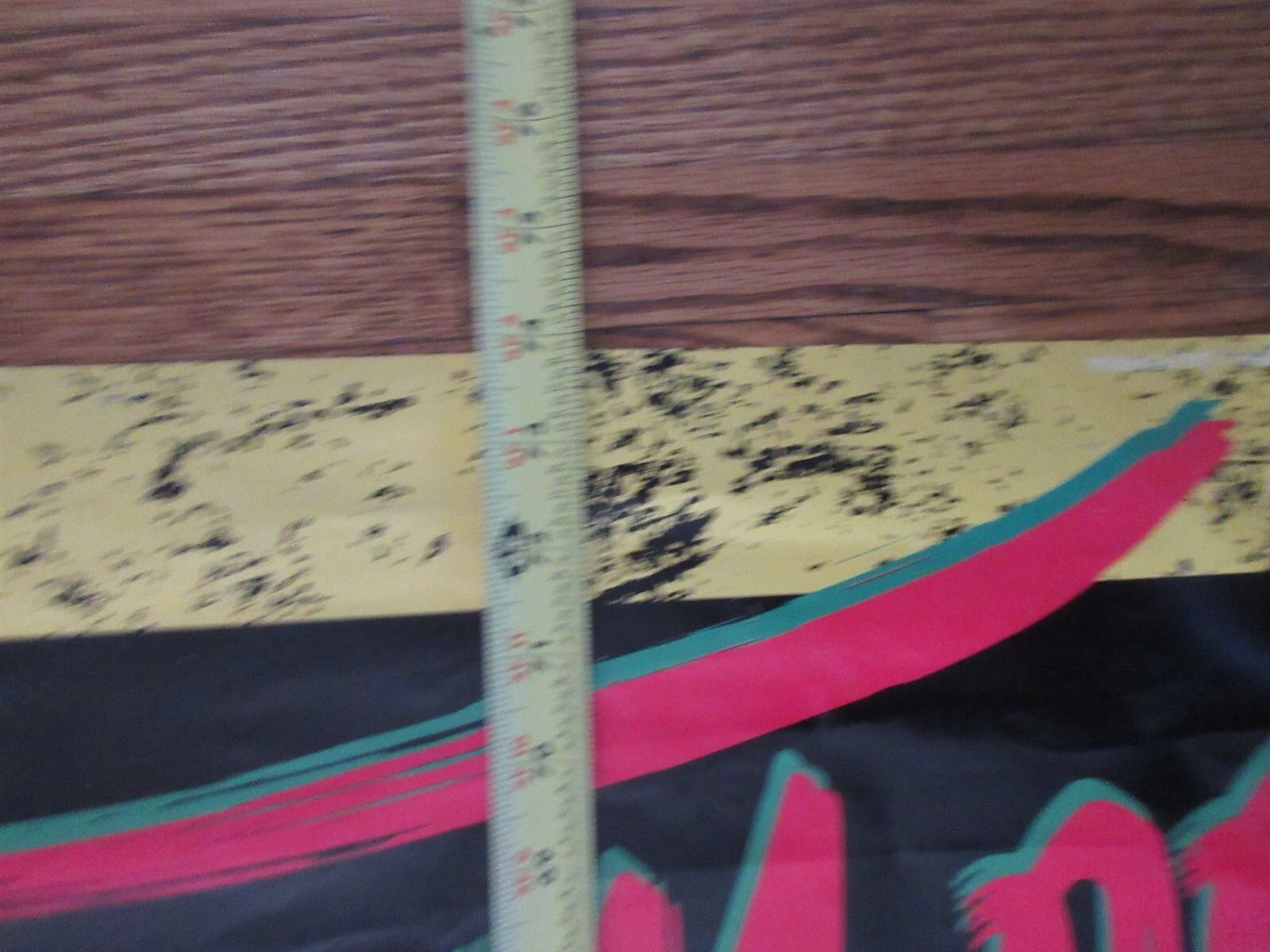 Vintage 1988 Bob Marley Positive Vibration Large Door Poster BL180 Reggae 26x75"